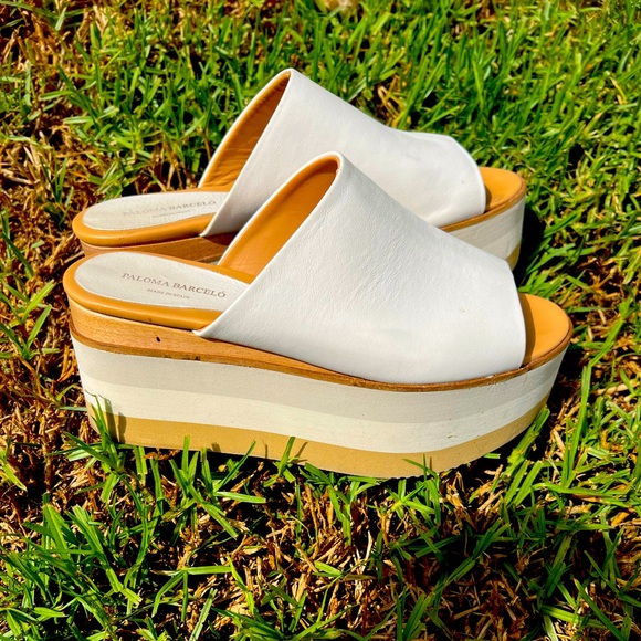 Paloma Barcelo Shoes - NWOB Paloma Barcelo Spain Daila Platform Sandals 39